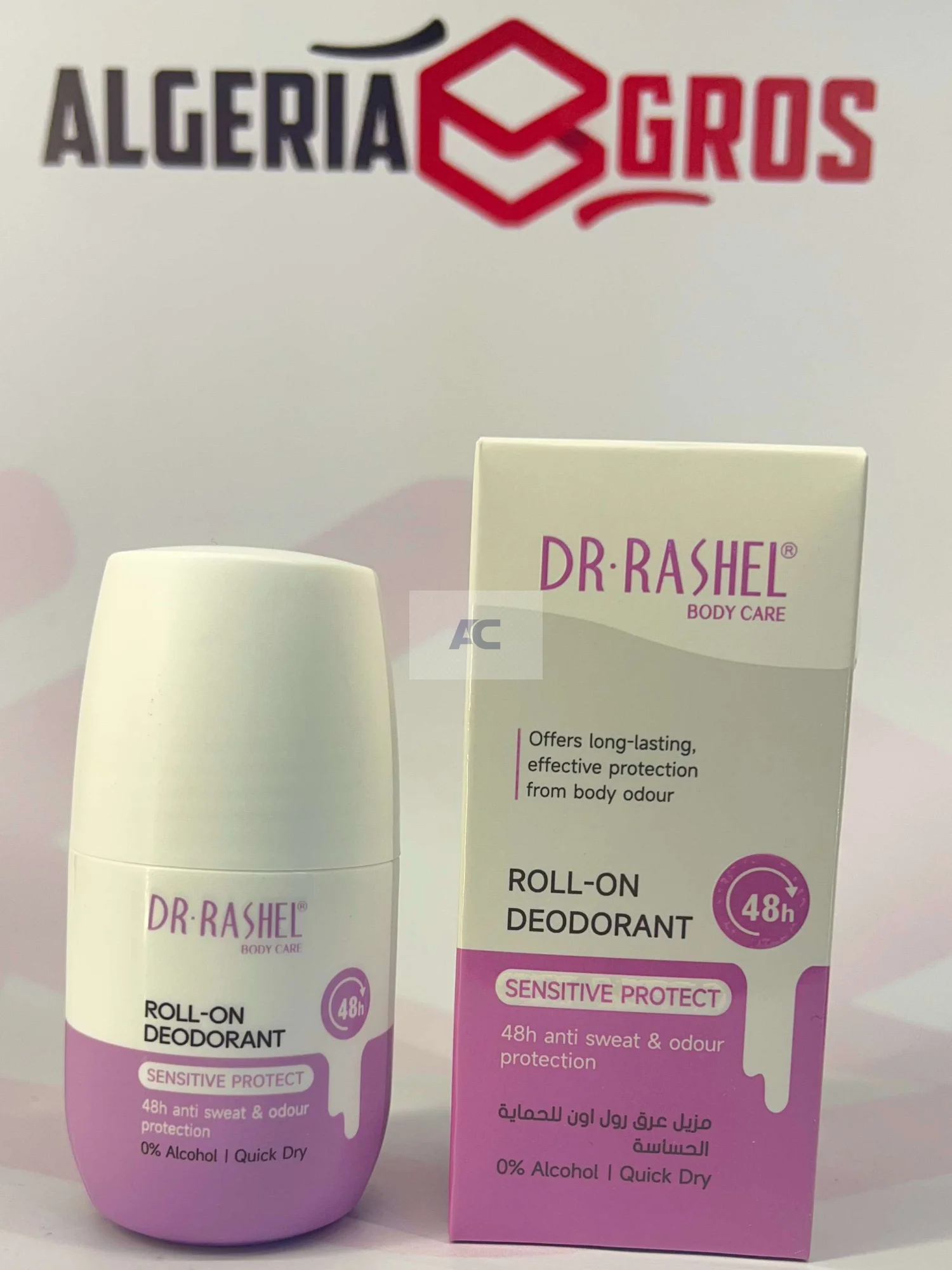 Dr Rashel Roll On Deo rose