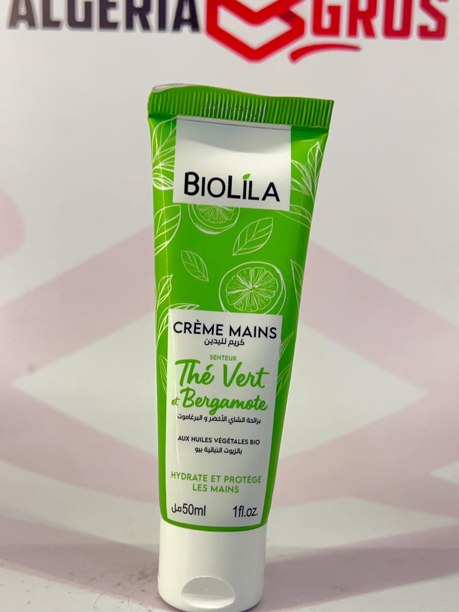 Biolila Cream Main Vert